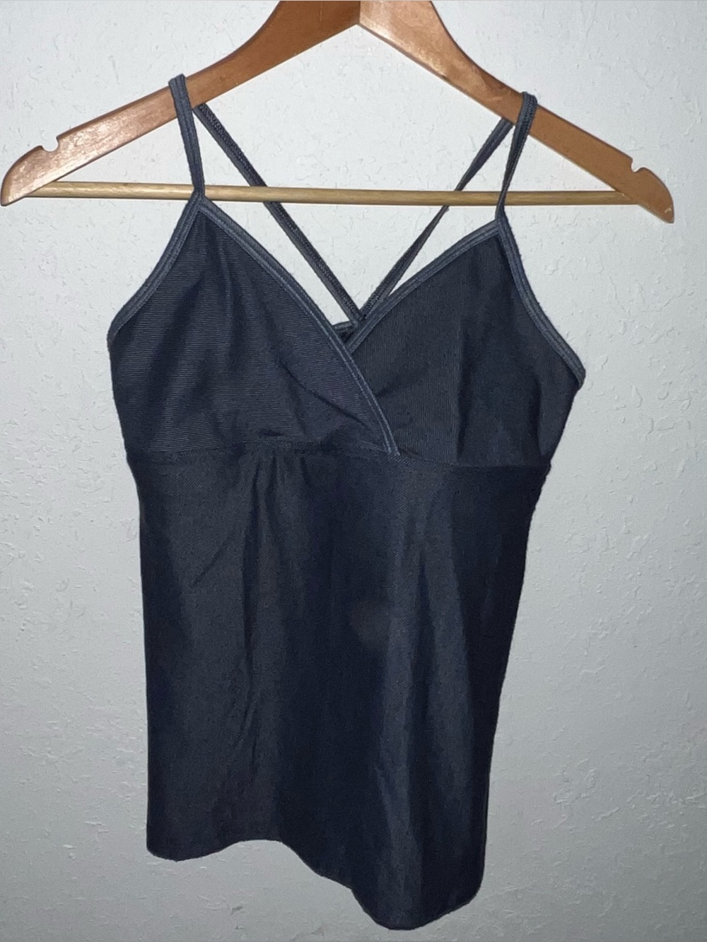 Victorias Secret VSX Sexy Sport Sports Bra Tank Top Bluish Gray Size Small
